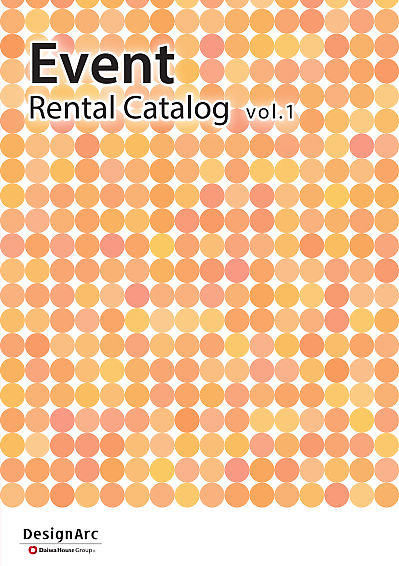 Event Rental Catalog vol.1
※こちらはイベント用備品のカタログです。